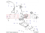 Polaris 2022 RANGER GENERAL 1000 PREMIUM EPS (R01) - G22GAP99AM/BM CHASSIS | CHASSIS, WINCH - G22GAP99AM/BM (C0705680-1)