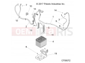 Polaris 2022 RANGER RANGER 1000 PS HD (R02) (R22RRE99DP) ELECTRICAL | ELECTRICAL, BATTERY - R22RRE99DP (C700072)