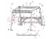 Polaris 2022 RANGER RANGER 570 NSTR (R03) (R22MAU57B5) CHASSIS | CHASSIS, CAB FRAME - R22MAU575 (C730231)