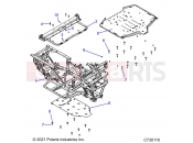 Polaris 2022 RANGER RANGER 570 NSTR (R03) (R22MAU57B5) CHASSIS | CHASSIS, FRAME  - R22MAU57B5 (C730118)