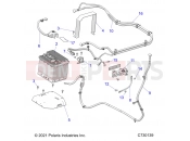 Polaris 2022 RANGER RANGER 570 NSTR (R03) (R22MAU57B5) ELECTRICAL | ELECTRICAL, BATTERY - R22MAU57B5 (C730139)