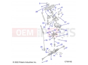Polaris 2022 RANGER RANGER 570 NSTR (R03) (R22MAU57B5) STEERING | STEERING, STEERING ASM. - R22MAU57B5 (C730102)
