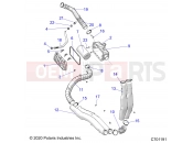 Polaris 2022 RANGER RANGER CREW XP 1000 NSTR ULT BIG GAME (R01) (R22RSX99A9) ENGINE | ENGINE, AIR INTAKE SYSTEM - R22RSX99A9 (C701191)