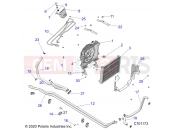Polaris 2022 RANGER RANGER XP 1000 (R03) - R22RRE99AC/AM/AS/A9/B9/BS/BM ENGINE | ENGINE, COOLING SYSTEM - R22RRE99AC/AM/AS/A9/B9/BS/BM (C701173)