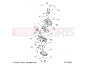 Polaris 2022 RANGER RANGER XP 1000 HIGH LIFTER (R01) (R22RRM99AG) ENGINE | ENGINE, CRANKCASE AND CRANKSHAFT - R22RRM99AG (C700038)