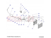 Polaris 2022 RZR RZR 900 TRAIL (R01) (Z22A5A87A2) ENGINE | ENGINE, COOLING SYSTEM - Z22A5A87A2(C7045494)