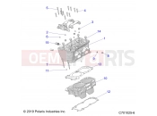 Polaris 2022 RZR RZR 900 TRAIL (R01) (Z22A5A87A2) ENGINE | ENGINE, CYLINDER and HEAD - Z22A5A87A2(C701025-6)