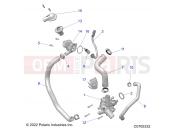 Polaris 2022 RZR RZR PRO XP 4 PREMIUM (R04) (Z22R4C92AF) ENGINE | ENGINE, WATERPUMP AND BYPASS - Z22R4C92AF (C0705332)