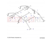 Polaris 2022 RZR RZR PRO XP 4 ULTIMATE ROCKFORD FOSGATE LE (R01) - Z22M4U92AP/BP CHASSIS | CHASSIS, CAB FRAME - Z22M4U92AP/BP (C0703036)