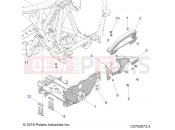 Polaris 2022 RZR RZR PRO XP PREMIUM (R03) (Z22RAC92AF) CHASSIS | CHASSIS, MOUNTING, FRONT GEARCASE - Z22RAC92AF (C0702873-2)