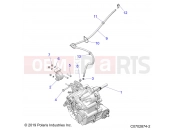 Polaris 2022 RZR RZR PRO XP PREMIUM (R03) (Z22RAC92AF) DRIVE TRAIN | DRIVE TRAIN, MAIN GEARCASE MOUNTING - Z22RAC92AF (C0702874-2)