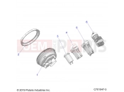 Polaris 2022 RZR RZR TRAIL 570 (R02) - Z22CHA57A2/K2 ELECTRICAL | ELECTRICAL, DASH INSTRUMENTS and CONTROLS - Z22CHA57A2/K2 (C701047-3)