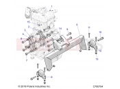 Polaris 2022 RZR RZR TRAIL 570 (R02) - Z22CHA57A2/K2 ENGINE | ENGINE, ENGINE MOUNTING - Z22CHA57A2/K2 (C700754)