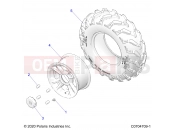 Polaris 2022 RZR RZR TRAIL 900 PREMIUM (R02) (Z22A5P87A5) WHEELS | WHEELS, FRONT - Z22A5P87A5 (C0704709-1)