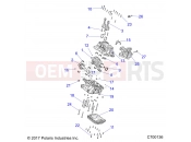 Polaris 2022 RZR RZR TRAIL S 1000 ULTIMATE (R04) - Z22ASK99A4/B4/ASV99A4 ENGINE | ENGINE, CRANKCASE AND CRANKSHAFT - Z22ASK99A4/B4/ASV99A4 (C700136)
