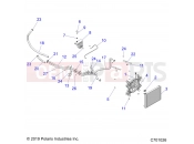 Polaris 2022 RZR RZR TRAIL S 900 SPORT (R01) (Z22ASA87A2) ENGINE | ENGINE, COOLING SYSTEM - Z22ASA87A2(C701026)