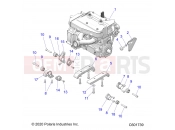 Polaris 2022 SNOWMOBILE 550 INDY 121 ES (R02) (S22CBA5TSL) ENGINE | ENGINE, MOUNTING - S22CBA5TSL (C601739)