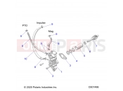 Polaris 2022 SNOWMOBILE 550 INDY 121 ES (R02) (S22CBA5TSL) ENGINE | ENGINE, OIL PUMP - S22CBA5TSL (C601486)