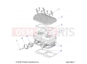 Polaris 2022 SNOWMOBILE 550 INDY ADVENTURE 144 ES (R01) (S22CEE5TSL) ENGINE | ENGINE, CYLINDER - S22CEE5TSL (C601483-7)