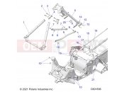 Polaris 2022 SNOWMOBILE 600 INDY CROSSCNTRY 136 (R01) (S22TDL6KSA) CHASSIS | CHASSIS, CHASSIS ASM. and OVER STRUCTURE - S22TDL6KSA (C601836)