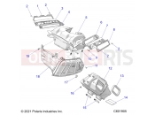 Polaris 2022 SNOWMOBILE 600 INDY CROSSCNTRY 136 (R01) (S22TDL6KSA) ENGINE | ENGINE, AIR INTAKE SYSTEM - S22TDL6KSA ALL OPTIONS (C601625)