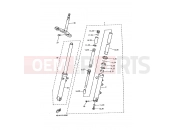 YAMAHA XJ 600 N Diversion Naked XJ600N (4KE3) 1995 FRONT FORK