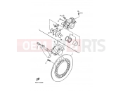 YAMAHA XJ 600 N Diversion Naked XJ600N (4KE3) 1995 REAR BRAKE CALIPER