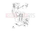 YAMAHA XJ 600 N Diversion Naked XJ600N (4KE3) 1995 REAR MASTER CYLINDER