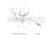 Polaris 2022 SNOWMOBILE 650 MATRYX INDY XC 129 ALL OPTIONS (R01) (S22TKP6RS) ENGINE | ENGINE, STARTER MOTOR - S22TKP6RS ALL OPTIONS (600965C)