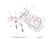Polaris 2022 SNOWMOBILE 650 RMK KHAOS MATRYX SLASH 146/INTL (R02) - S22TLG6RS/6RE ELECTRICAL | ELECTRICAL, IGNITION COIL/SPARK PLUGS - S22TLG6RS/6RE ALL OPTIONS (C601976)