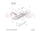 Polaris 2022 SNOWMOBILE 850 INDY XCR 128/INTL (R01) - S22TKL8RS/8RE STEERING | STEERING, SKI ASM. (INTL) - S22TKL8RE ALL OPTIONS (C601883)