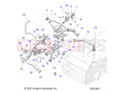 Polaris 2022 SNOWMOBILE 850 RMK KHAOS MATRYX 155/INTL (R01) - S22TFD8RS/8RE ENGINE | ENGINE, COOLING SYSTEM - S22TFD8RS/8RE ALL OPTIONS (C601961)