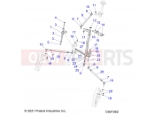 Polaris 2022 SNOWMOBILE 850 RMK KHAOS MATRYX 155/INTL (R01) - S22TFD8RS/8RE STEERING | STEERING, LOWER - S22TFD8RS/8RE ALL OPTIONS (C601952)