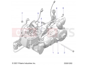 Polaris 2023 ATV ATV RANGER 150 EFI (R01) - A23HZB15A1/A4/B1/B4 ENGINE | ENGINE, ENGINE and TRANSMISSION MOUNTING - A23HZB15A1/A4/B1/B4 (C0201252)
