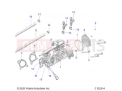 Polaris 2023 ATV SCRAMBLER 850 48 (R01) (A23SVA85A3) ENGINE | ENGINE, THROTTLE BODY - A23SVA85A3 (C102214)