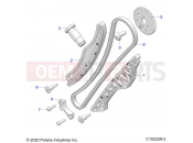 Polaris 2023 ATV SPORTSMAN 450 HO EPS 50S (R01) - A23SEE50B1/B3 ENGINE | ENGINE, CAM CHAIN and SPROCKET - A23SEE50B1/B3 (C102228-2)