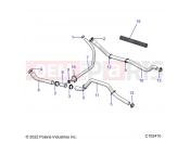 Polaris 2023 ATV SPORTSMAN 450 HO EPS 50S (R01) - A23SEE50B1/B3 ENGINE | ENGINE, COOLING SYSTEM, HOSES - A23SEE50B1/B3 (C102410)