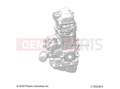 Polaris 2023 ATV SPORTSMAN 450 HO EPS 50S (R01) - A23SEE50B1/B3 ENGINE | ENGINE, LONG BLOCK - A23SEE50B1/B3 (C102228-4)