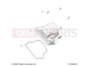 Polaris 2023 ATV SPORTSMAN 450 HO EPS 50S (R01) - A23SEE50B1/B3 ENGINE | ENGINE, VALVE COVER - A23SEE50B1/B3 (C102228-1)