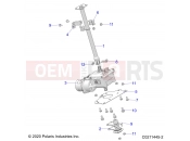 Polaris 2023 ATV SPORTSMAN 450 HO EPS 50S (R01) - A23SEE50B1/B3 STEERING POST - A23SEE50B1/B3 (C0211445-2) | STEERING POST - A23SEE50B1/B3 (C0211445-2)