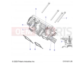 Polaris 2023 ATV SPORTSMAN XP 1000 48 TRAIL PACKAGE (R01) (A23SXZ95AK) ENGINE | ENGINE, THROTTLE BODY - A23SXZ95AK (C101431-28)