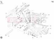 DUCATI Superbike 998 S Bayliss REAR SHOCK ABSORBER » SWING ARM