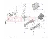 Polaris 2023 RANGER GENERAL XP 1000 SPORT (R02) - G23GXE99A/99B ELECTRICAL | ELECTRICAL, COMPONENTS AND OPTIONS - G23GXE99A/99B (C0703799-1)