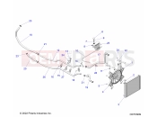 Polaris 2023 RANGER GENERAL XP 1000 SPORT (R02) - G23GXE99A/99B ENGINE | ENGINE, COOLING SYSTEM - G23GXE99A/99B (C0703999)