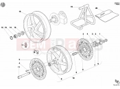 DUCATI Superbike 998 S Bayliss WHEELS » FRONT WHEEL