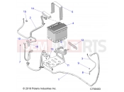 Polaris 2023 RANGER RANGER DIESEL HD EPS ISRAEL (R01) (R23RRED4JA) ELECTRICAL | ELECTRICAL, BATTERY - R23RRRED4JA (C700403)
