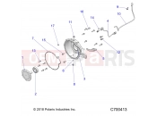 Polaris 2023 RANGER RANGER DIESEL HD EPS ISRAEL (R01) (R23RRED4JA) ENGINE | ENGINE, ADAPTER, BELLHOUSING AND CRANK SENSOR - R23RRRED4JA (C700413)
