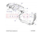 Polaris 2023 RANGER RANGER DIESEL HD EPS ISRAEL (R01) (R23RRED4JA) ENGINE | ENGINE, AIR INTAKE SYSTEM - R23RRRED4JA (C0703450)