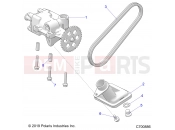 Polaris 2023 RANGER RANGER XP 1000 EPS ISRL (R02) (R23RRE99JA) ENGINE | ENGINE, OIL PUMP - R23RRE99JA (C700886)