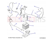 Polaris 2023 RANGER RANGER XP 1000 NSTR ULTIMATE TRAIL BOSS (R01) (R23RRV99AC) ELECTRICAL | ELECTRICAL, BATTERY - R23RRV99AC (C0705388-6)